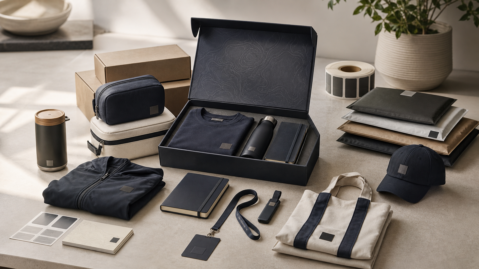 Premium branded product set