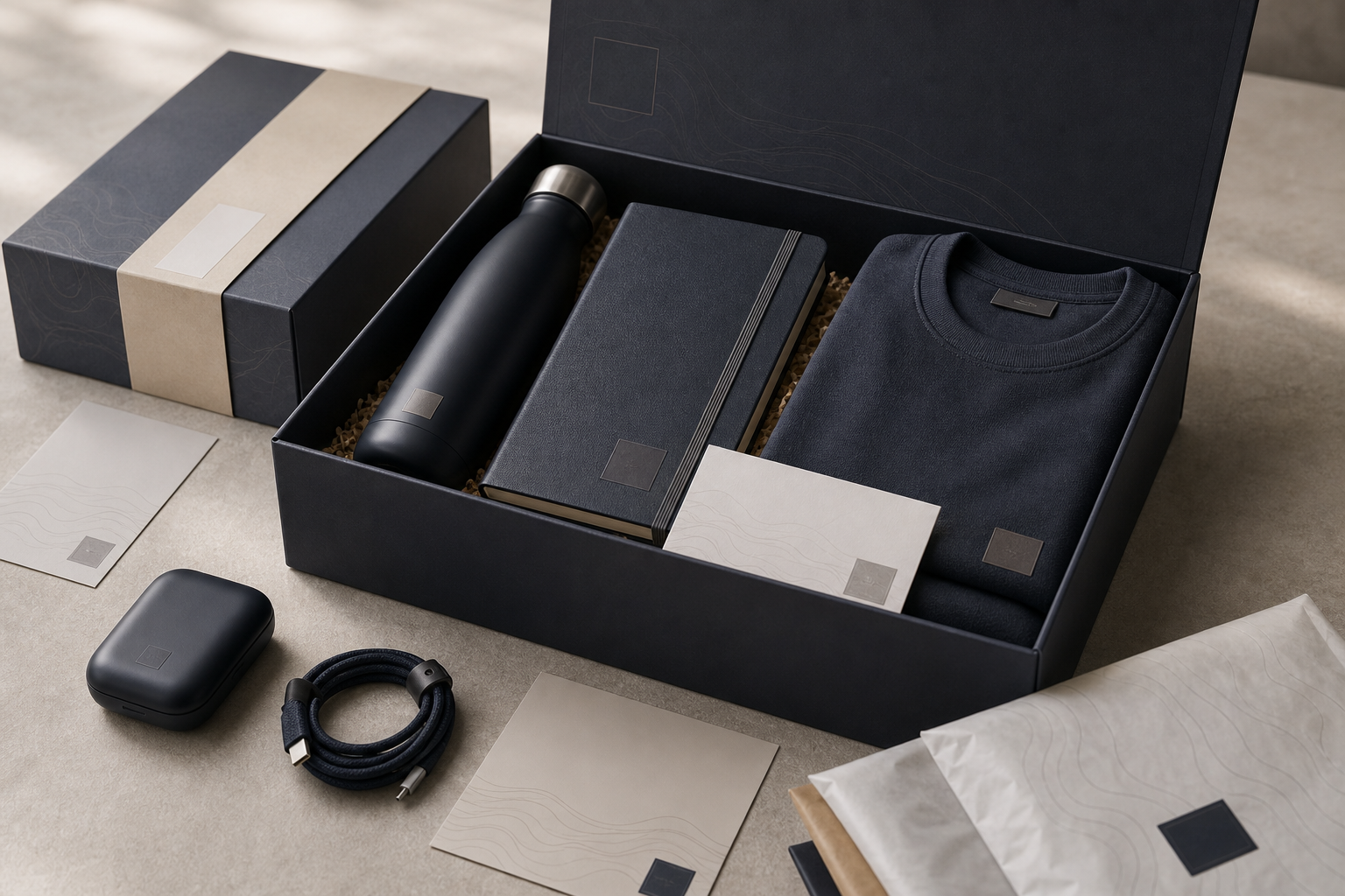 Branded merchandise kit